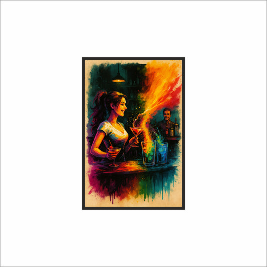 “Flaming Mix – The Art of Fire & Flair” 🔥🍹