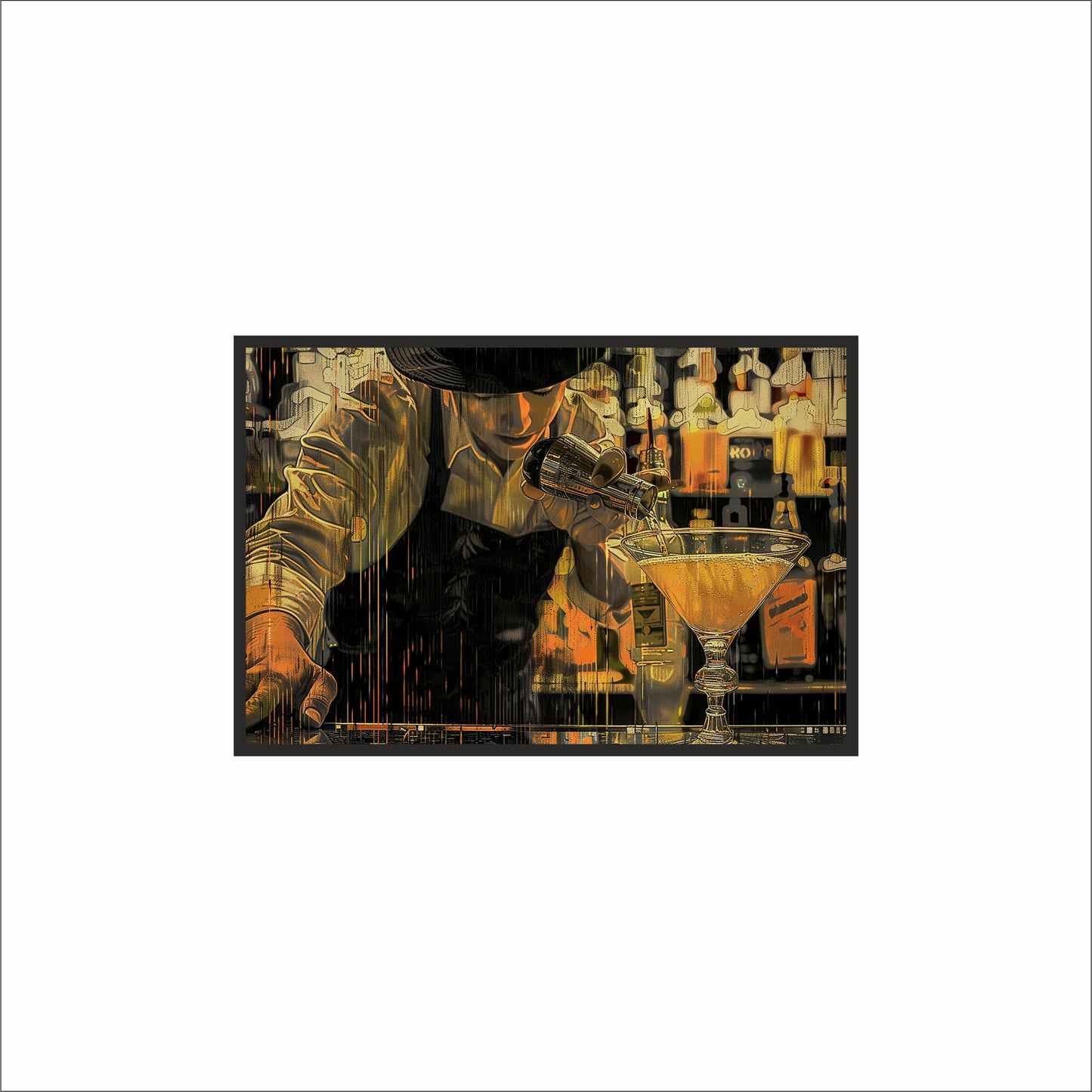 “The Golden Pour – Art of Classic Bartending” ✨🍸