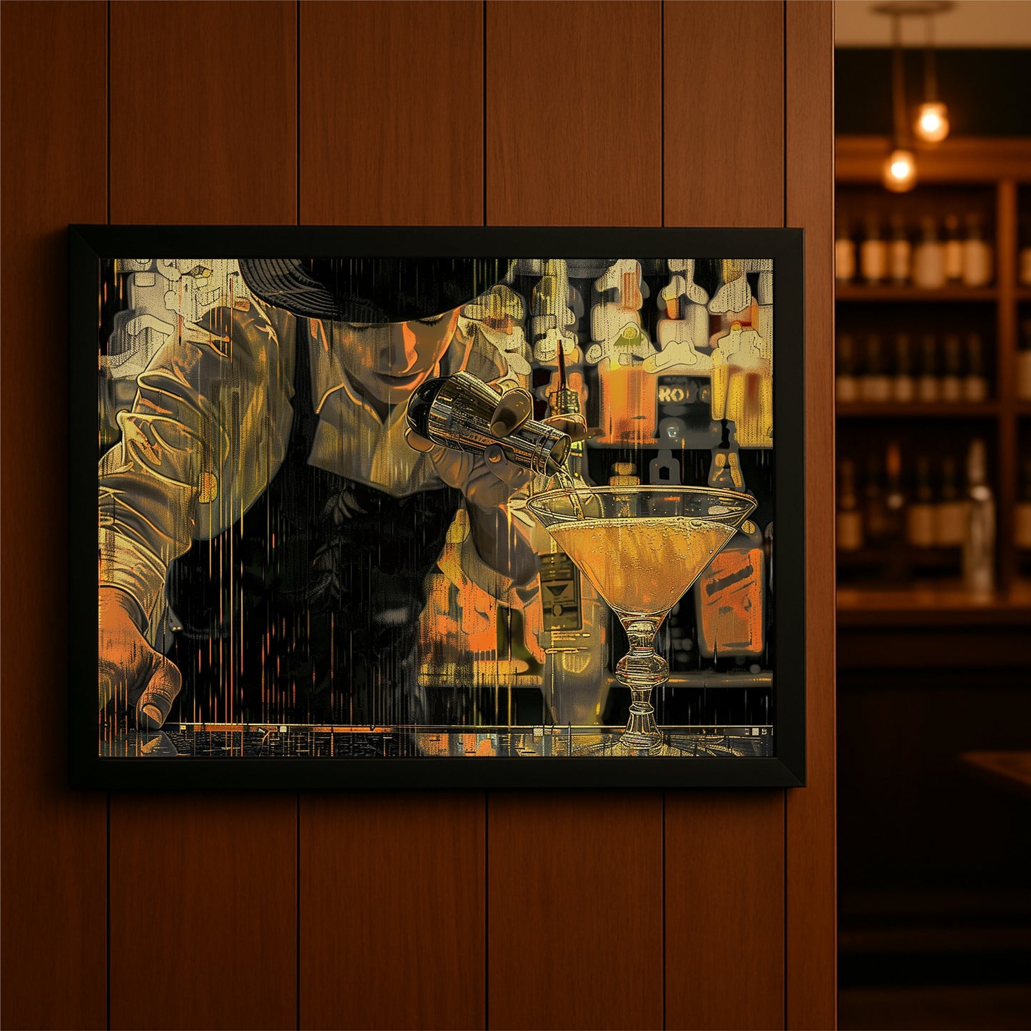 “The Golden Pour – Art of Classic Bartending” ✨🍸