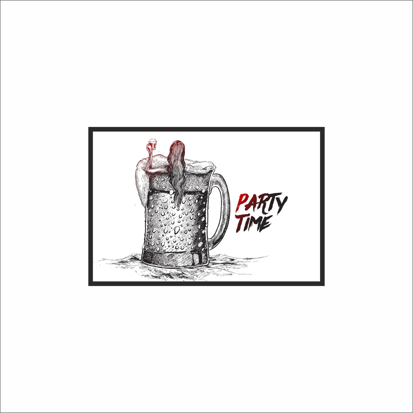 “Party Time – Creative Beer Mug Art” 🍺🔥