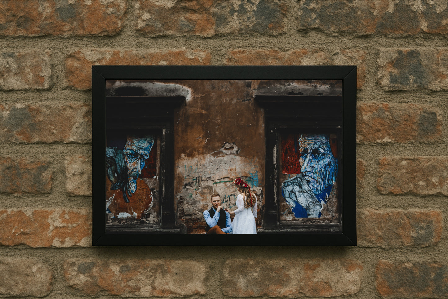 “Urban Conversations – Street Wall Art Story” 🖤🎨