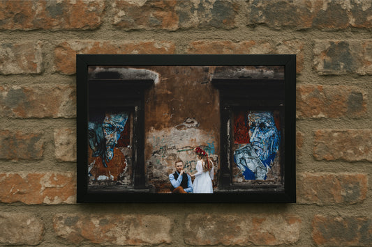“Urban Conversations – Street Wall Art Story” 🖤🎨