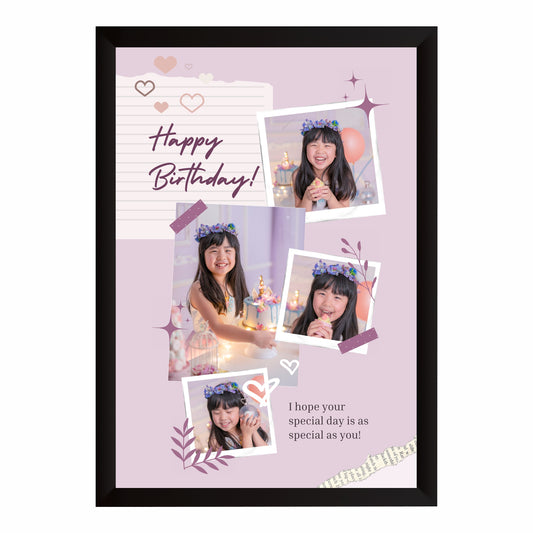 Customized Birthday Photo Frame