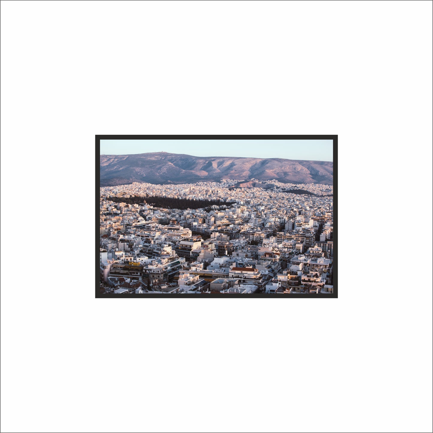 “Horizon Haven – Cityscape Serenity Frame” 🖤🌆
