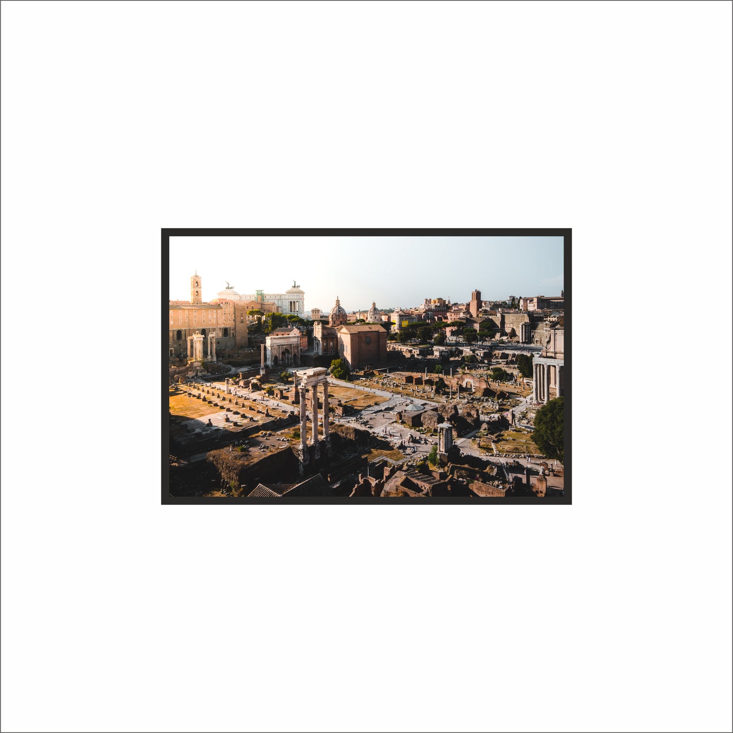 “Eternal Ruins – Ancient Cityscape Frame” 🏛️🖤