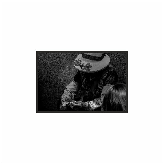 “Shaded Moments – Monochrome Street Frame” 🕶️🖤