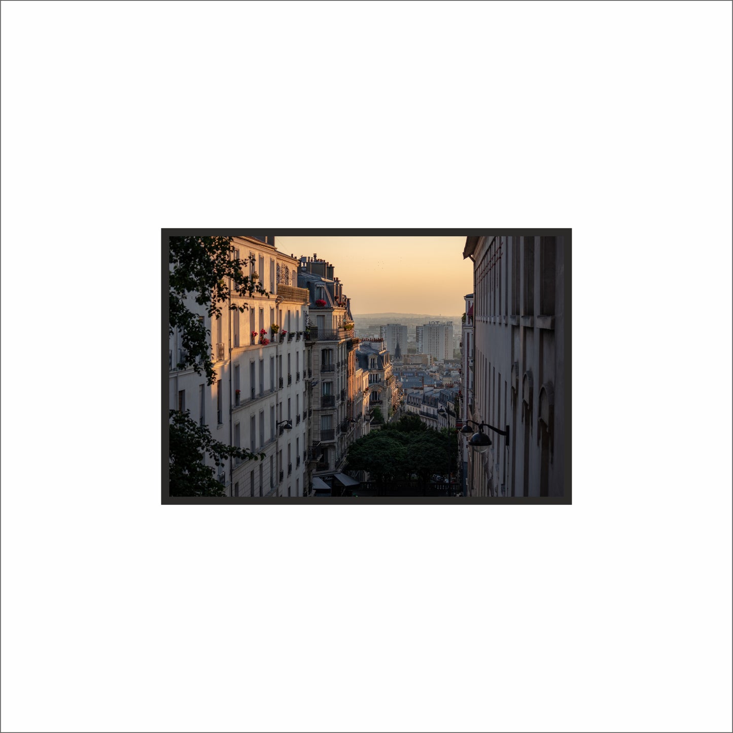 “Golden Streets – Sunset City Frame” 🌇🏙️