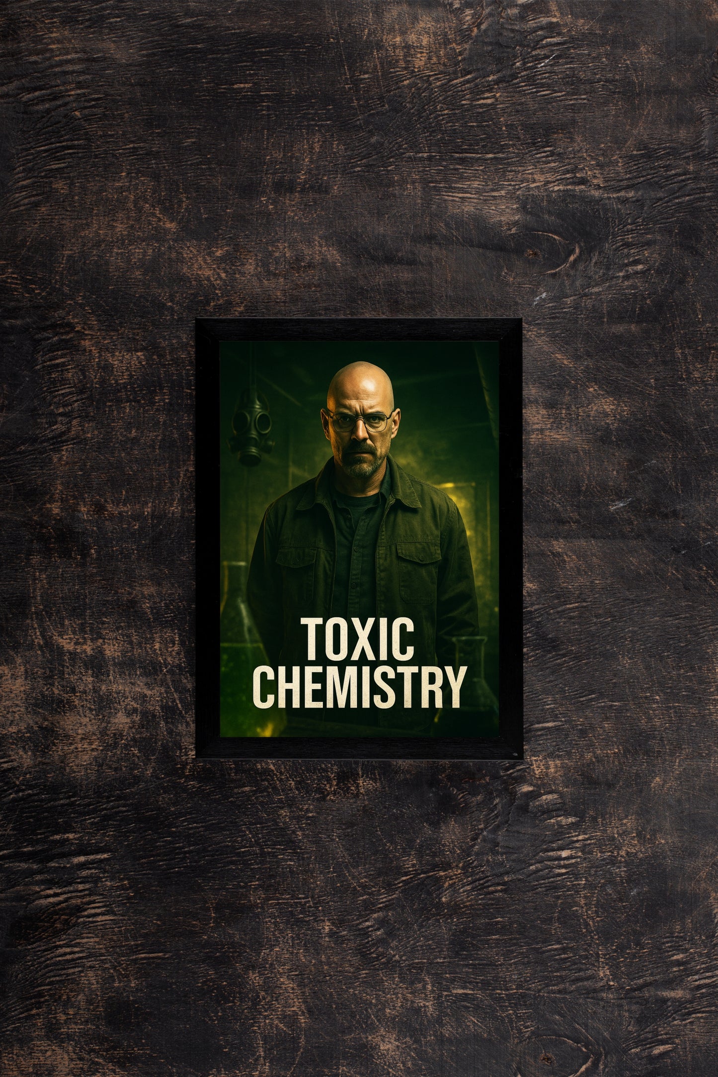 “Toxic Chemistry – Underground Mastermind Frame” 🧪🖤