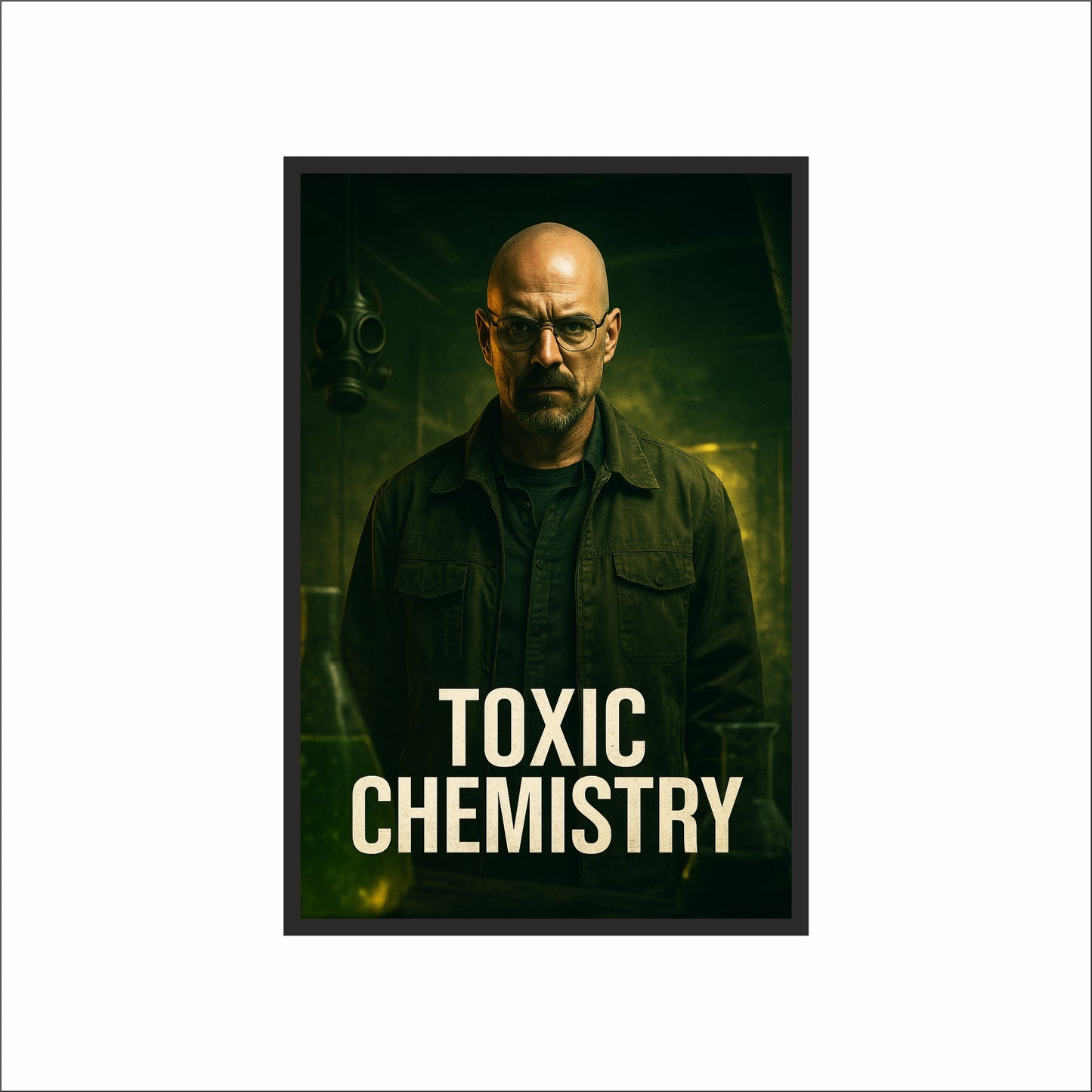 “Toxic Chemistry – Underground Mastermind Frame” 🧪🖤