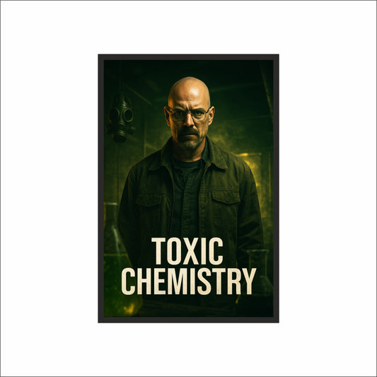 “Toxic Chemistry – Underground Mastermind Frame” 🧪🖤