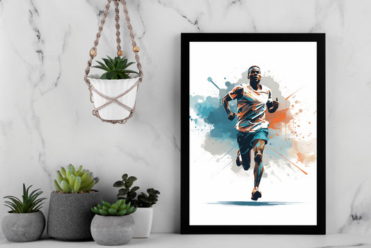 “Run Beyond Limits – ESS Inspired Frame” ⚡🏃‍♂️