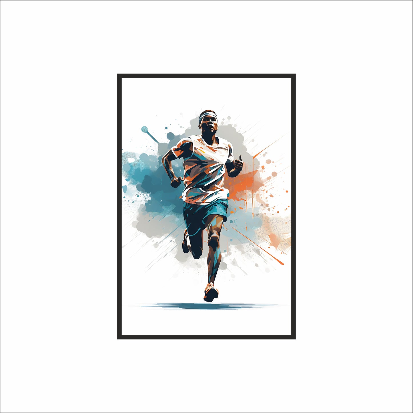 “Run Beyond Limits – ESS Inspired Frame” ⚡🏃‍♂️