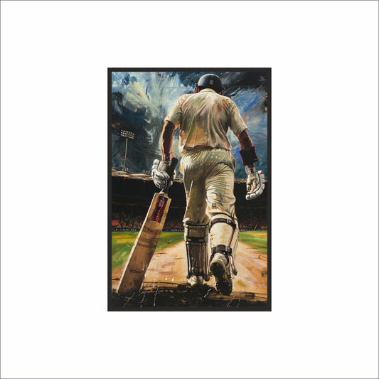 “Walk to Glory – ESS Inspired Frame” 🏏🔥