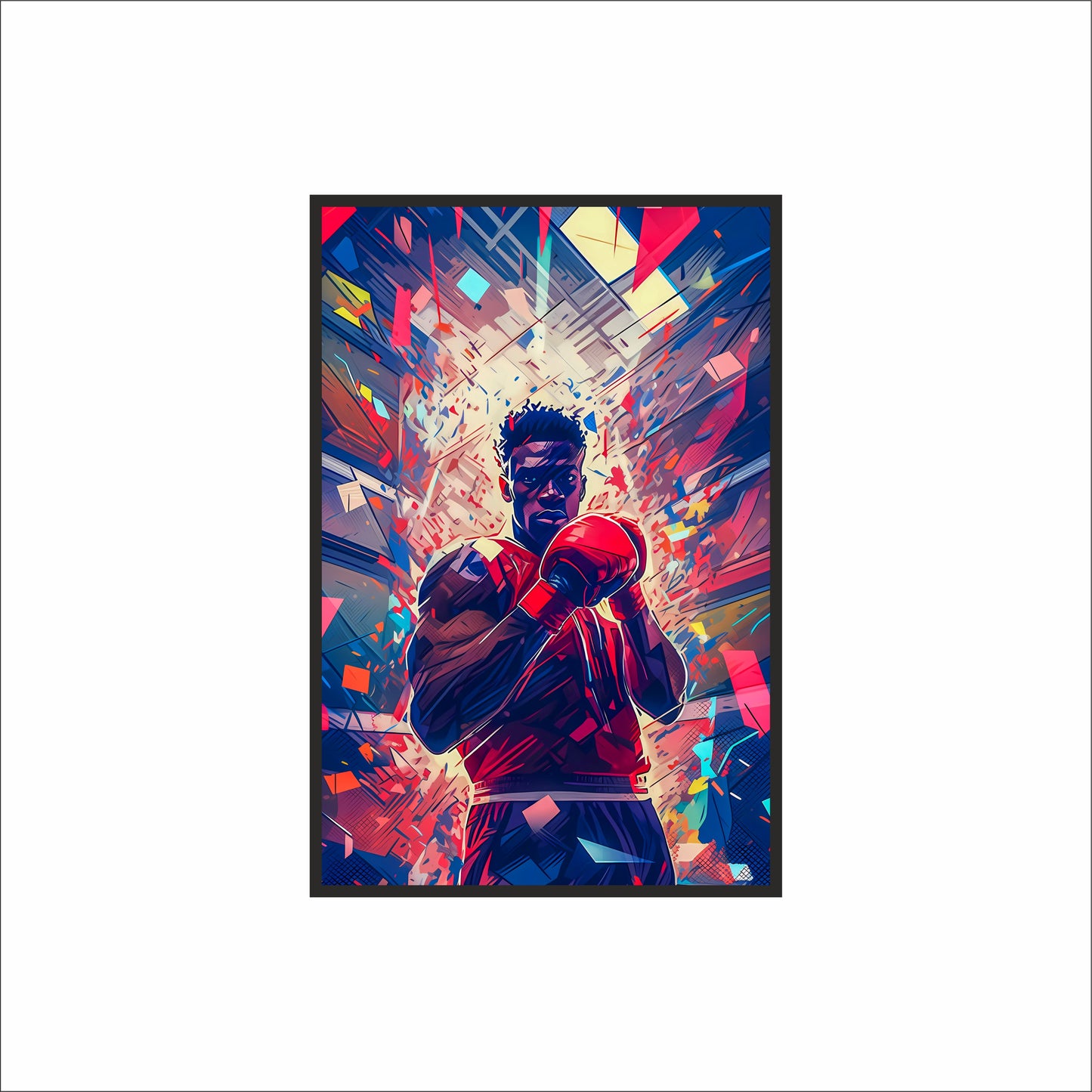 “Rise of the Fighter – ESS Inspired Frame” 🥊🔥