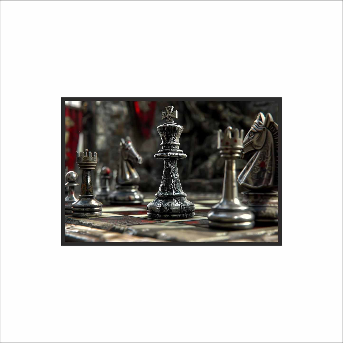 “Battleborn King – ESS Inspired Frame” ♟️🔥