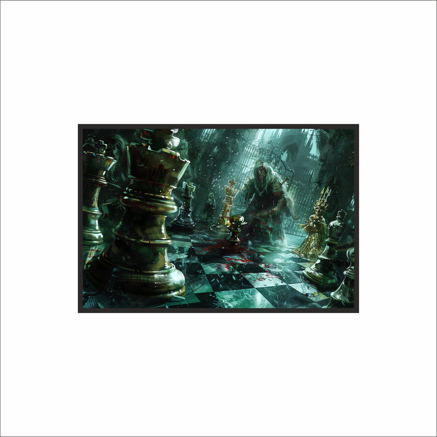 “Dark Gambit – ESS Inspired Frame” ♟️💀🔥