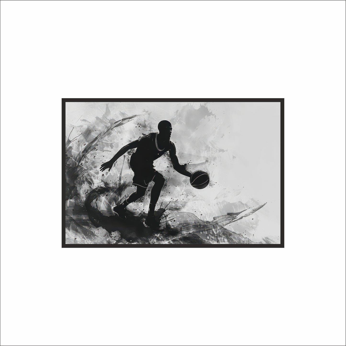 “Shadow Dribble – ESS Inspired Frame” 🏀⚡