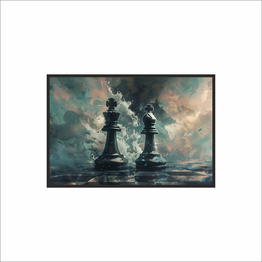 “Dual Kings – ESS Inspired Frame” ♟️⚡