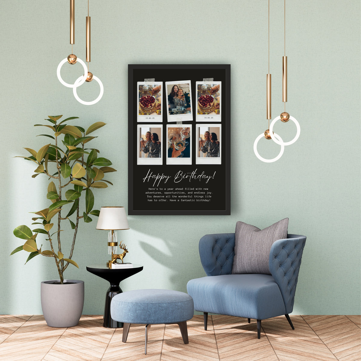 Customized Birthday Photo Frame