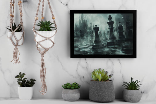 “Kingdom of Shadows – ESS Inspired Frame” ♟️🌫️🔥