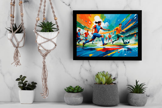 “Break the Defense – ESS Inspired Frame” ⚽🔥