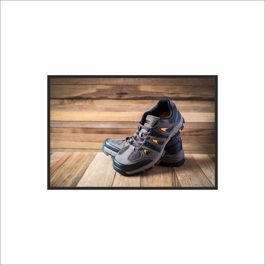 “Trail Force – Rugged Outdoor Sneaker Art Frame” 🏞️👟🔥