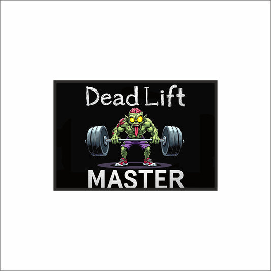 Deadlift Master – Power Gym Art Frame 💪🔥