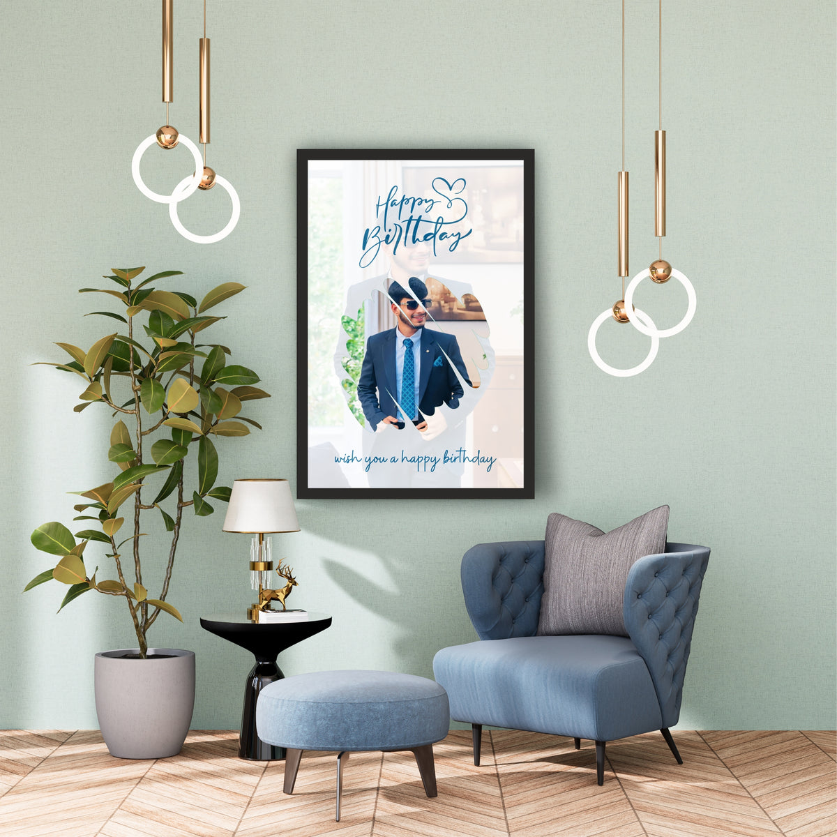 Customized Birthday Photo Frame