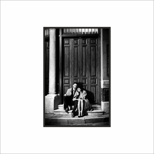 Together, Unhurried Wall Art Photo Frame – Timeless Love Wall Art 🖤🤍