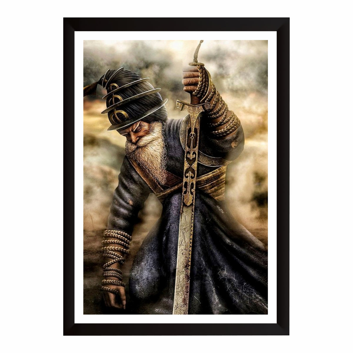 Baba Deep Singh Ji – The Eternal Symbol of Courage & Faith ⚔️🔥