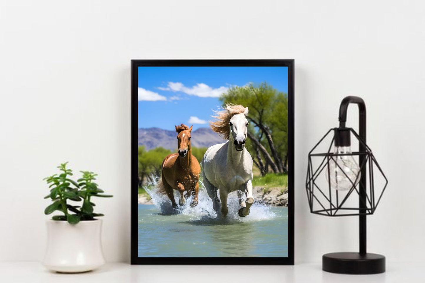 Grace & Power – Horse Wall Art 🐎✨
