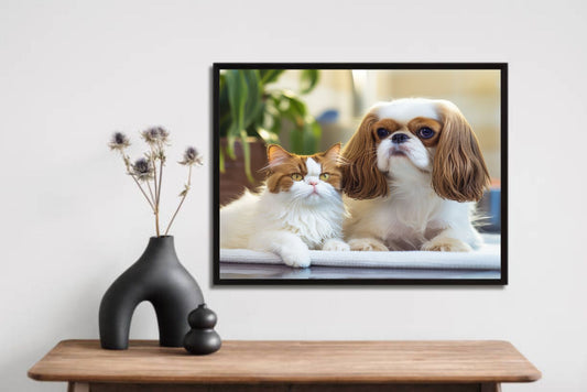 Elegant & Playful – Cat Wall Art 🐱✨