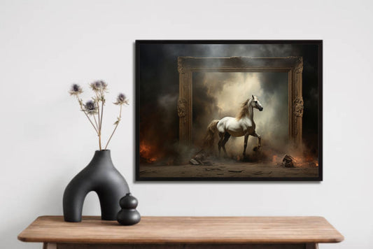 Grace & Power – Horse Wall Art 🐎✨