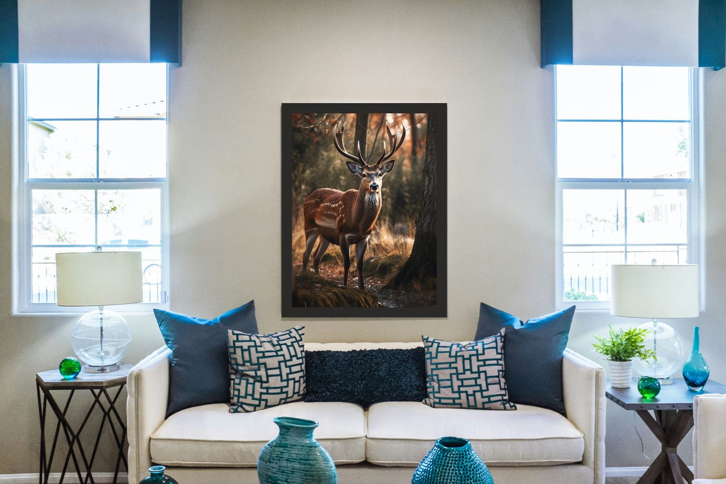 Grace & Wilderness – Deer Wall Art 🦌✨