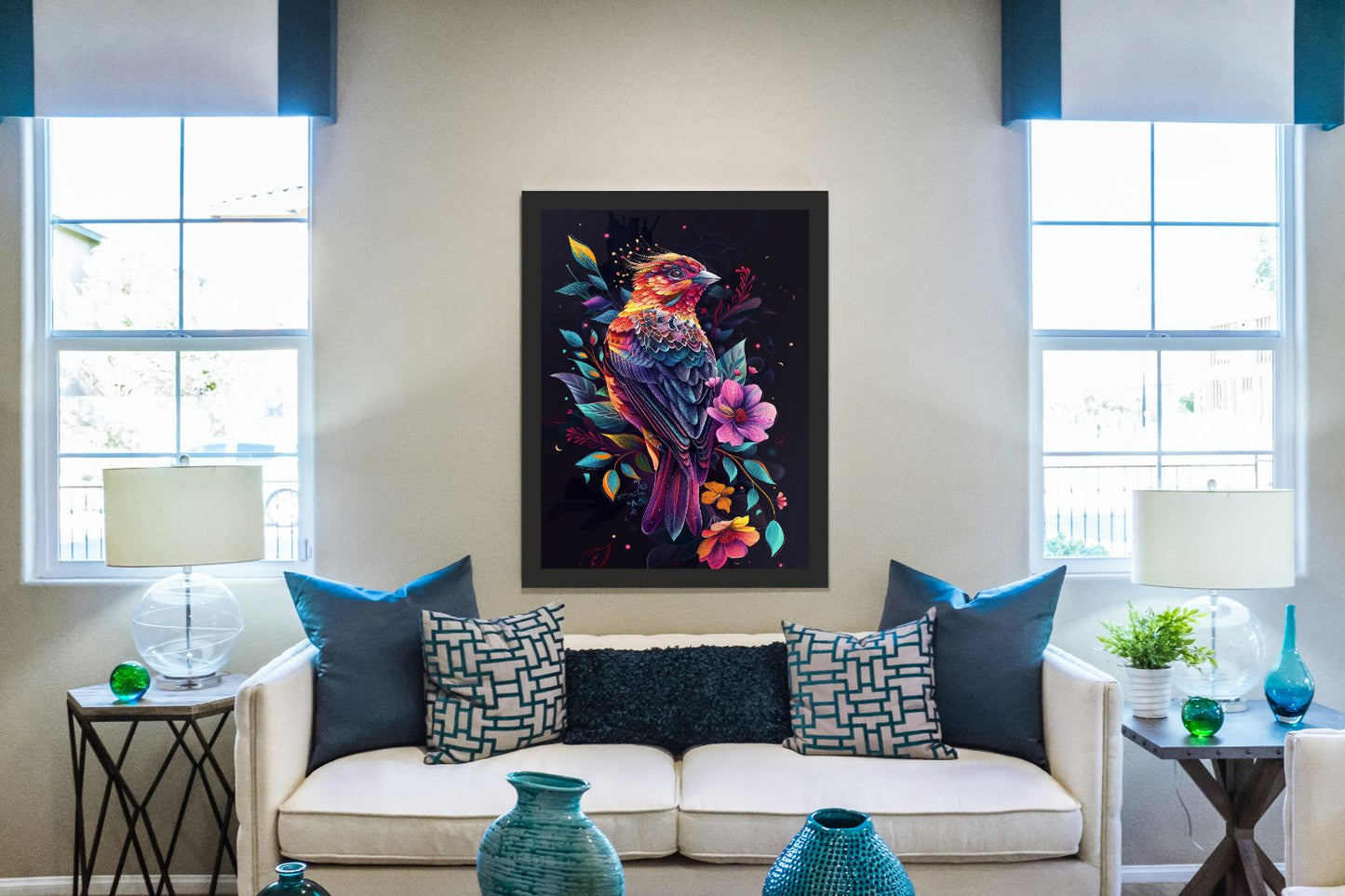 Graceful & Colorful – Beautiful Bird Wall Art 🕊️✨