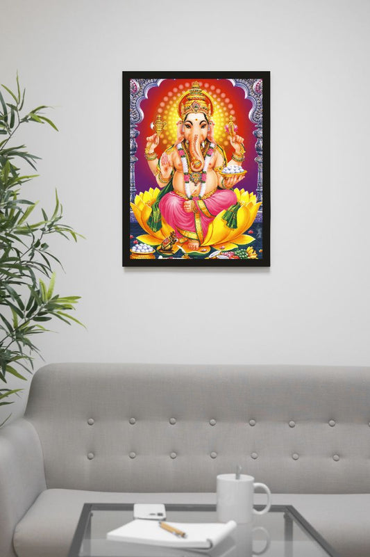 Lord Ganesh Ji Wall Frame