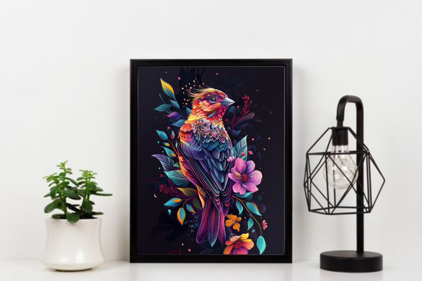 Graceful & Colorful – Beautiful Bird Wall Art 🕊️✨