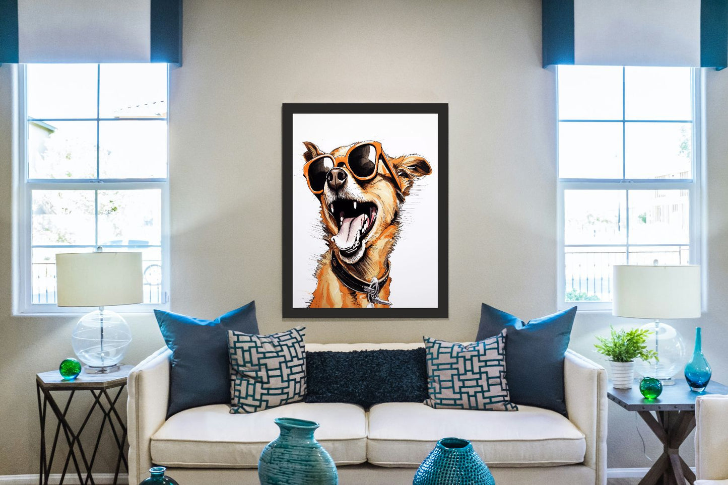 Loyal Companion Wall Photo Frame – Dog Wall Art