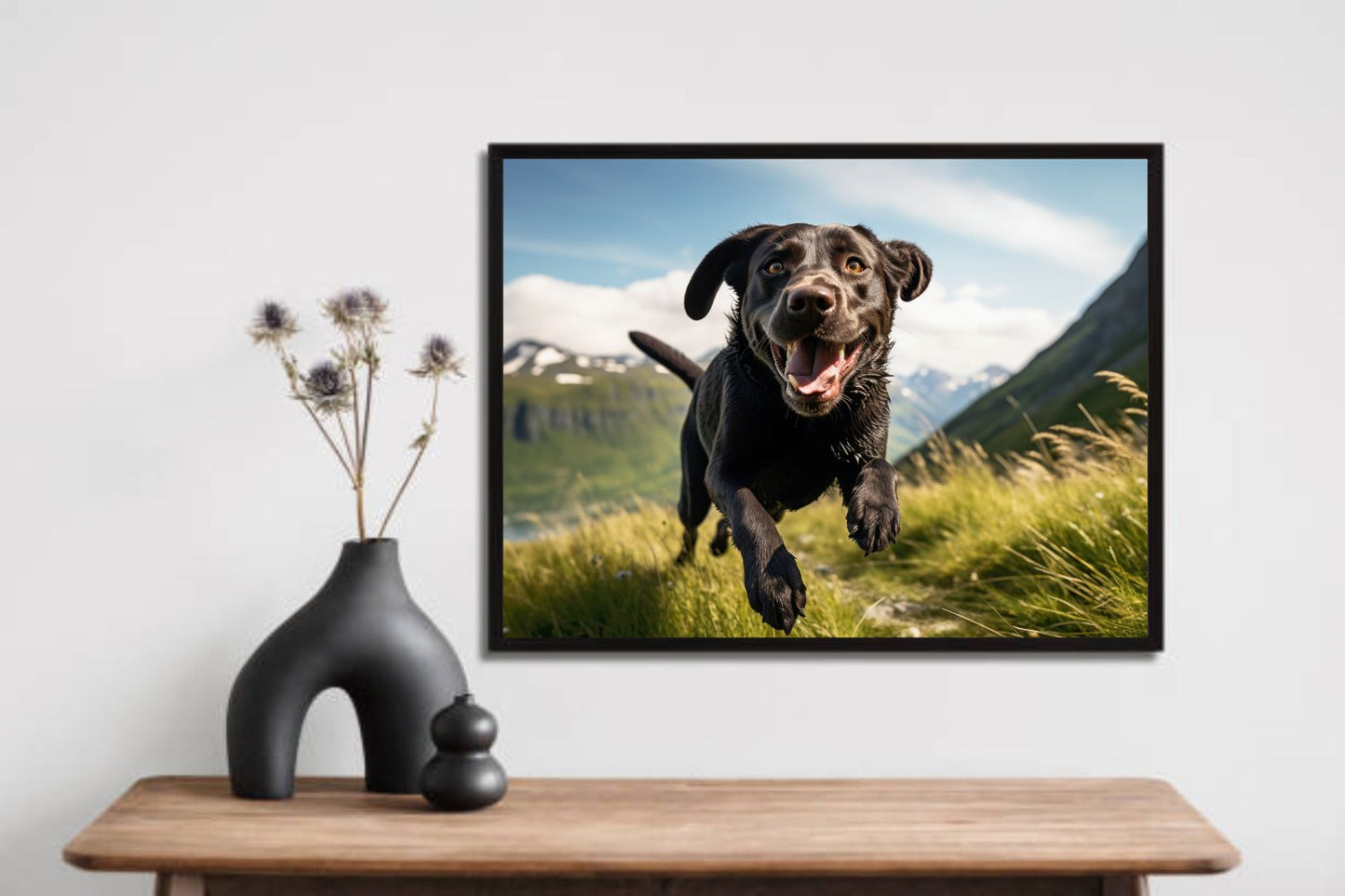 Loyal Companion – Dog Wall Art 🐶✨