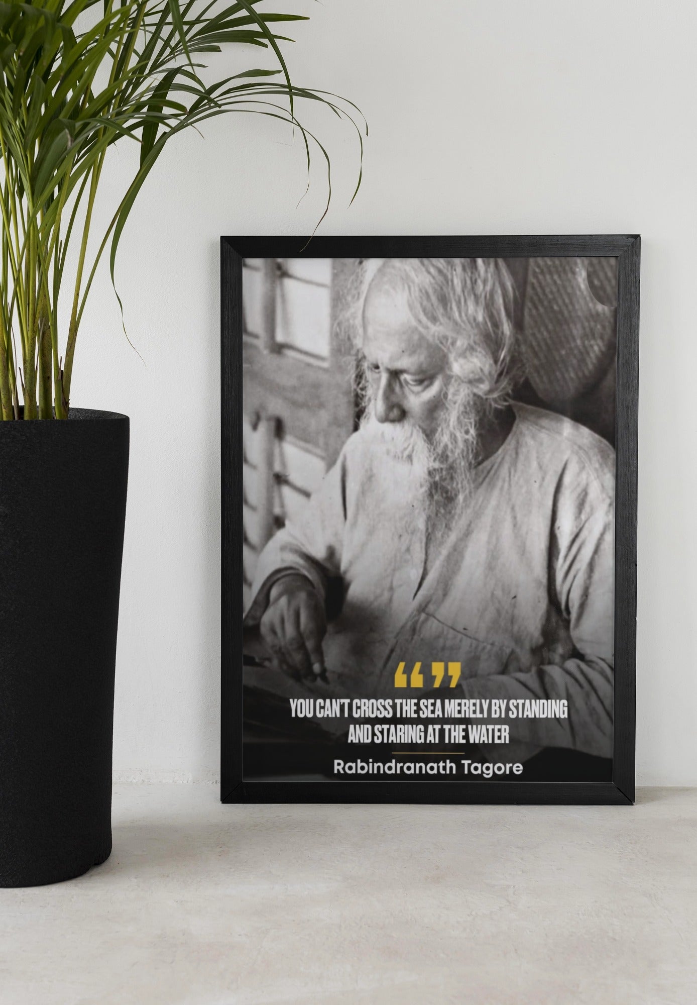 Rabindranath Tagore Quote Frame – Inspire Creativity & Wisdom