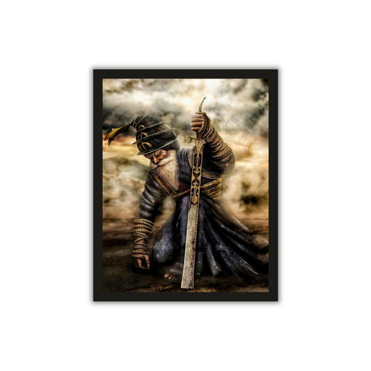Baba Deep Singh Ji Wall Frame