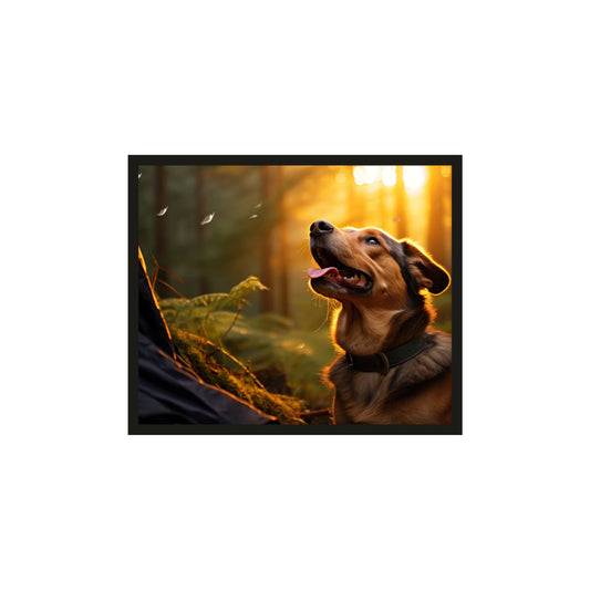 Loyal Companion – Dog Wall Art 🐶✨