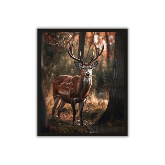 Grace & Wilderness – Deer Wall Art 🦌✨