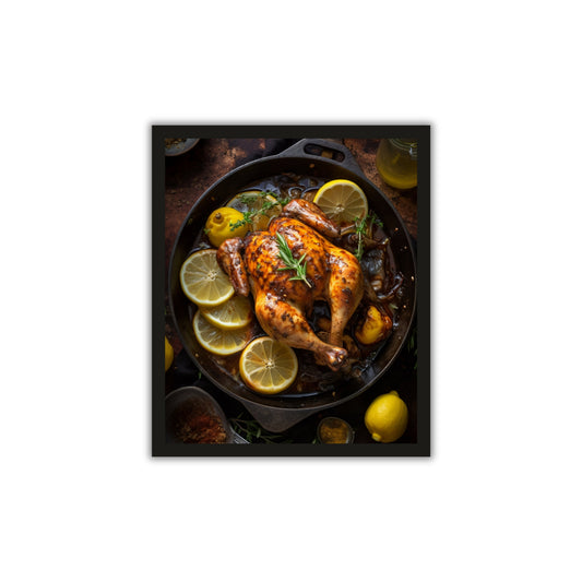 Tandoori Chicken Delight – Mouthwatering Wall Frame for Food Lovers