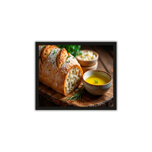 Garlic Bread Wall Frame – A Cheesy & Flavorful Delight