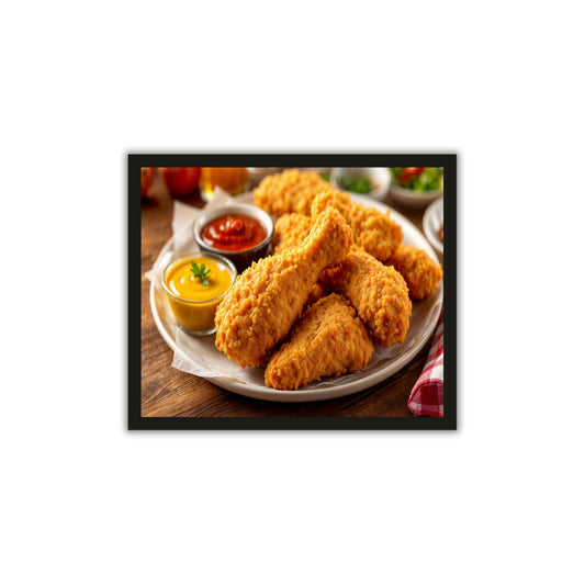 Roasted Chicken Wall Frame – A Feast for Your Eyes
