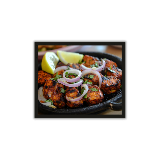 Paneer Tikka Wall Frame – A Spicy Delight for Your Space