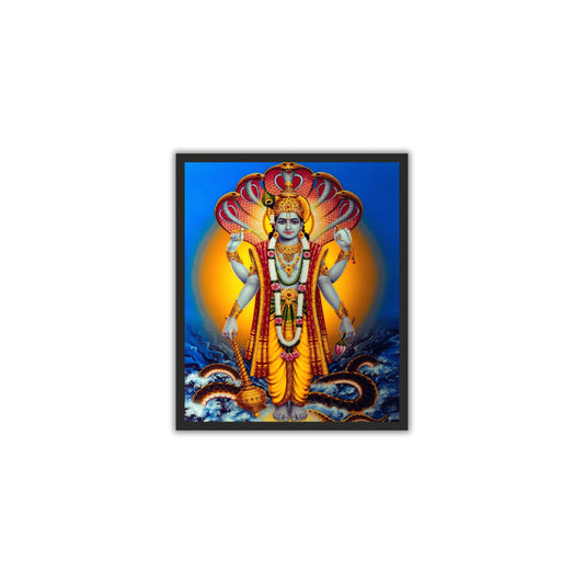 Lord Vishnu wall frame