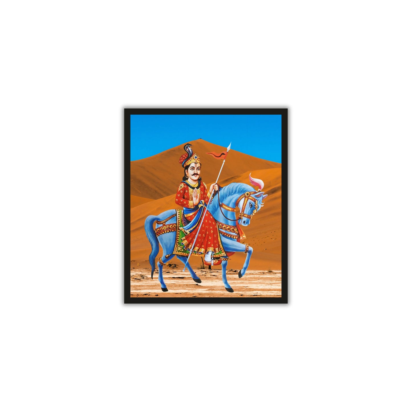 Jaharveer Goga Ji Maharaj Wall Frame