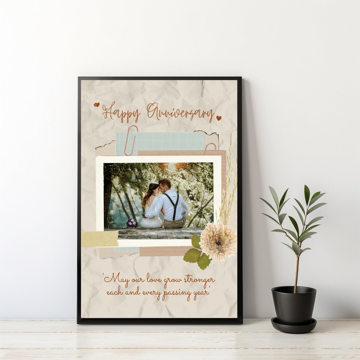 Personalized Anniversary Photo Frame – A Promise of Forever